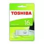 USB флеш накопитель Toshiba 16GB U202 White USB 2.0 (THN-U202W0160E4) - 1
