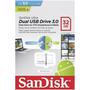 USB флеш накопитель SanDisk 32GB Ultra Dual Drive White OTG USB 3.0 (SDDD2-032G-G46W) - 7