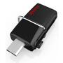 USB флеш накопитель SanDisk 64GB Ultra Dual Drive Black OTG USB 3.0 (SDDD2-064G-G46) - 2