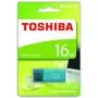 USB флеш накопитель Toshiba 16GB Hayabusa Aqua USB 2.0 (THN-U202L0160E4) - 2