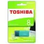 USB флеш накопитель Toshiba 8GB Hayabusa Aqua USB 2.0 (THN-U202L0080E4) - 1