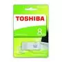 USB флеш накопитель Toshiba 8GB Hayabusa White USB 2.0 (THN-U202W0080E4) - 1