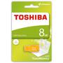 USB флеш накопитель Toshiba 8GB Mikawa Yellow USB 2.0 (THN-U201Y0080M4) - 2