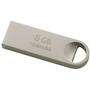 USB флеш накопитель Toshiba 8GB Owari Metal USB 2.0 (THN-U401S0080E4) - 2