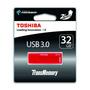USB флеш накопитель Toshiba 32GB Daichi Red USB 3.0 (THNV32DAIRED) - 3