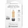 USB флеш накопитель Transcend 64GB JetDrive Go 500 Gold USB 3.1/Lightning (TS64GJDG500G) - 6