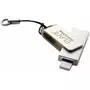 USB флеш накопитель Elari 128GB SmartDrive Silver USB 2.0/Lightning (ELSD128GB) - 1