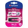 USB флеш накопитель Verbatim 16GB Store 'n' Go Hot Pink USB 3.0 (49178) - 4