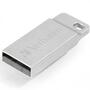 USB флеш накопитель Verbatim 16GB Metal Executive Silver USB 2.0 (98748) - 1