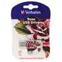USB флеш накопитель Verbatim 32GB STORE'N'GO MINI TATTOO ROSE USB 2.0 (49896) - 1