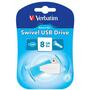 USB флеш накопитель Verbatim 8GB STORE'N'GO SWIVEL BLUE USB 2.0 (49812) - 5