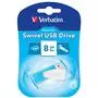 USB флеш накопитель Verbatim 8GB STORE'N'GO SWIVEL BLUE USB 2.0 (49812) - 5