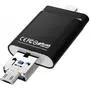 USB флеш накопитель PhotoFast 16GB i-Flashdrive EVO Plus Black USB3.0-microUSB/Lightning (EVOPLUS16GBU3) - 1