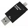 USB флеш накопитель PhotoFast 16GB i-Flashdrive EVO Plus Black USB3.0-microUSB/Lightning (EVOPLUS16GBU3) - 2