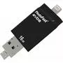 USB флеш накопитель PhotoFast 16GB i-Flashdrive EVO Plus Black USB3.0-microUSB/Lightning (EVOPLUS16GBU3) - 4