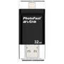 USB флеш накопитель PhotoFast 32GB i-Flashdrive EVO Plus Black USB3.0-microUSB/Lightning (EVOPLUS32GBU3) - 3