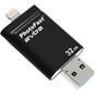 USB флеш накопитель PhotoFast 32GB i-Flashdrive EVO Plus Black USB3.0-microUSB/Lightning (EVOPLUS32GBU3) - 5