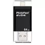 USB флеш накопитель PhotoFast 64GB i-Flashdrive EVO Plus Black USB3.0-microUSB/Lightning (EVOPLUS64GBU3) - 3