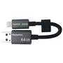 USB флеш накопитель PhotoFast 64GB MemoriesCable Black USB 3.0 - Lightning (CABLEU3-64GB) - 7