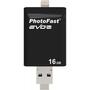 USB флеш накопитель PhotoFast 16GB i-FlashDrive EVO Plus Black USB- 3.0microUSB/Lightning (EVOPLUS16GB) - 4