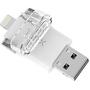 USB флеш накопитель PhotoFast 32GB i-Flashdrive MAX White USB/Lightning (IFDMAX32GB) - 5