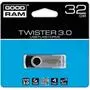 USB флеш накопитель Goodram 32GB Twister Black USB 3.0 (PD32GH3GRTSKR9) - 2