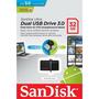 USB флеш накопитель SanDisk 32GB Ultra Dual Drive OTG Black USB 3.0 (SDDD2-032G-GAM46) - 5