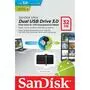 USB флеш накопитель SanDisk 32GB Ultra Dual Drive OTG Black USB 3.0 (SDDD2-032G-GAM46) - 5