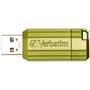 USB флеш накопитель Verbatim 16GB Store 'n' Go PinStripe Green USB 2.0 (49070) - 1