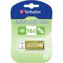 USB флеш накопитель Verbatim 16GB Store 'n' Go PinStripe Green USB 2.0 (49070) - 4