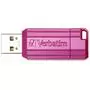 USB флеш накопитель Verbatim 16GB Store 'n' Go PinStripe Pink USB 2.0 (49067) - 1