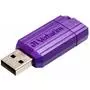 USB флеш накопитель Verbatim 16GB Store 'n' Go PinStripe Violet USB 2.0 (49058) - 3