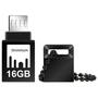 USB флеш накопитель Strontium Flash 16GB Nitro Silver OTG USB 3.0 (SR16GBBOTG2Z) - 1