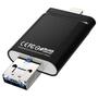 USB флеш накопитель PhotoFast 32GB i-Flashdrive EVO Plus microUSB/Lightning USB 3.0 (EVOPLUS32GB) - 1
