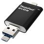 USB флеш накопитель PhotoFast 32GB i-Flashdrive EVO Plus microUSB/Lightning USB 3.0 (EVOPLUS32GB) - 3