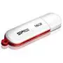 USB флеш накопитель Silicon Power 16GB LuxMini 320 White USB 2.0 (SP016GBUF2320N1W) - 1