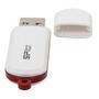 USB флеш накопитель Silicon Power 16GB LuxMini 320 White USB 2.0 (SP016GBUF2320N1W) - 3