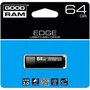 USB флеш накопитель Goodram 64GB UEG3 Edge Black USB 3.0 (UEG3-0640K0R11) - 4