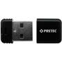 USB флеш накопитель Pretec 8GB i-Disk Poco Black USB 2.0 (POC08G-B) - 1