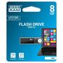 USB флеш накопитель Goodram 8GB URA2 Black USB 2.0 (URA2-0080K0R11) - 3