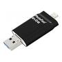 USB флеш накопитель PhotoFast 128GB i-Flashdrive EVO Plus USB3.0-microUSB/Lightning (EVOPLUS128GBU3) - 1