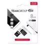 USB флеш накопитель Team 8GB M151 Gray USB 2.0 OTG (TM1518GC01) - 2
