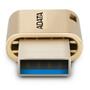 USB флеш накопитель ADATA 32GB UC350 Gold USB 3.1/Type-C (AUC350-32G-CGD) - 2