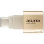 USB флеш накопитель ADATA 64GB UC350 Gold USB 3.1/Type-C (AUC350-64G-CGD) - 1