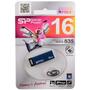 USB флеш накопитель Silicon Power 16GB Touch 835 Blue USB 2.0 (SP016GBUF2835V1B) - 1