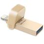 USB флеш накопитель ADATA 64GB I920 Gold USB 3.1 Gen1 /Lightning (AAI920-64G-CGD) - 3