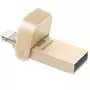 USB флеш накопитель ADATA 64GB I920 Gold USB 3.1 Gen1 /Lightning (AAI920-64G-CGD) - 3