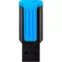 USB флеш накопитель ADATA 64GB UV140 Black-Blue USB 3.0 (AUV140-64G-RBE) - 3