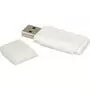 USB флеш накопитель Toshiba 128GB U202 Hayabusa White USB 2.0 (THN-U202W1280E4) - 3