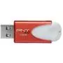 USB флеш накопитель PNY flash 128GB Attache4 Red USB 3.0 (FD128ATT430-EF) - 1